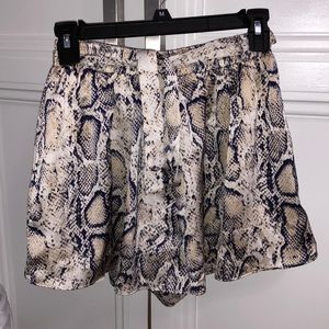 Snakeskin Skort